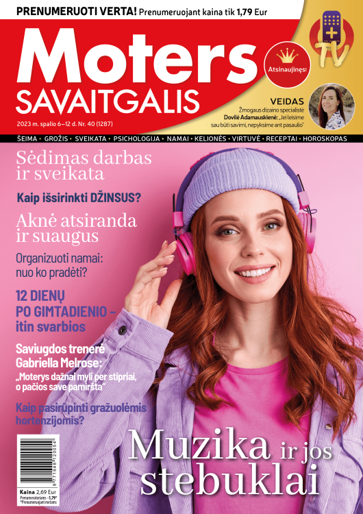 Žurnalo "Moters savaitgalis" prenumerata Prenumerata.lt